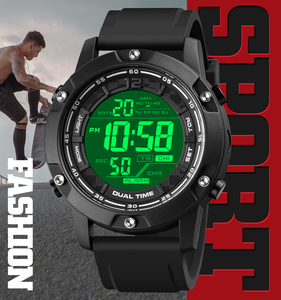 Reloj Promocional Hecho en China 1762 Skmei Reloj LED con Instrucciones Movimiento Japonés Reloj de Cuarzo Precio - Product Image 3