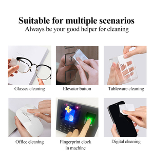 แผ่นรองแอลกอฮอล์สำหรับ75% และเตรียมอนามัยแผ่นเปียกปรับแต่งได้ - Product Image 5