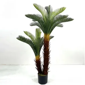 ต้นไซคาสประดิษฐ์ระดับพรีเมียม - ต้นปาล์มซาโกจำลองสุดหรูสำหรับการตกแต่งร้านค้าระดับไฮเอนด์และการตกแต่งภายใน |   เป็นมิตรกับสิ่งแวดล้อม - Product Image 4