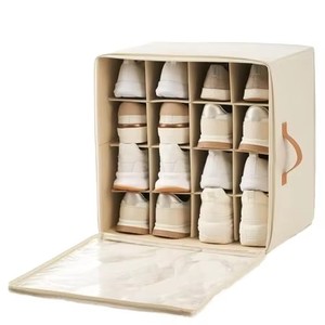 5-Tier Foldable Detachable Vertical <strong>Shoe</strong> Clothing Organizer-Space-Saving Waterproof <strong>Rack</strong> Large Capacity for <strong>Small</strong> Apartments - Product Image 2