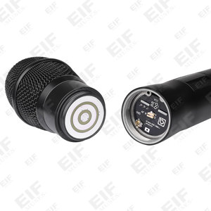TX-6200 Professional Dynamic <b>Microphone</b> 2-CH UHF True Diversity SQ/Cascade/Equalizer/Spectrum XLR <b>Wireless</b> <b>Microphone</b> System for - Product Image 5