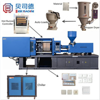 Machine de moulage par injection de plastique à moteur hydraulique entièrement automatique pour boîtiers de multiprises électriques
