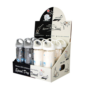 Pet Absorbent Towel 66x43cm PVA Quick Dry <b>Dog</b> Cat <b>Bath</b> Towel With Display Box Wholesale - Product Image 3