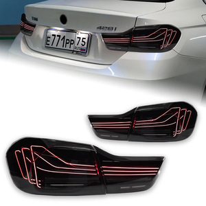 ไฟท้าย LED F32 F36 425I M4 GTS พร้อมไฟตัดหมอกหลัง ไฟเลี้ยว สภาพใหม่ 12V สีเลนส์แดง สำหรับไฟท้าย LED F32 - Product Image 2