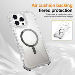 Beautyline 3 en 1 magnético colorido Tpu móvil nuevo I Phone case 2025 nuevo estilo y diseño para <span class=keywords><strong>iPhone</strong></span> 13 14 15 16 Pro Max casos - Product Image 4