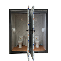 Unité de Douche et Toilettes Mobiles Modernes en Acier, Conteneur Modulaire pour Événements Extérieurs – Vente Chaude en Chine
