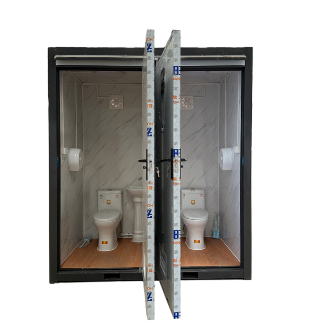 Hot Sale Steel Modern Portable Mobile Toilet Shower Unit Modular Container House Prefab Bathroom Unit for Outdoor Events
