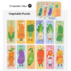 Rompecabezas Tres en Uno en Caja de Hierro, 0-24 Meses, para Niños y Niñas, Educativo, Interactivo entre Padres e Hijos, de Madera, con Piezas Grandes, para Armar - Product Image 6