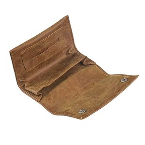 Borsa Portatile <span class=keywords><strong>Vintage</strong></span> in Pelle PU per Tabacco con Chiusura a Scatto, Accessorio per Fumatori, Regalo - Product Image 5