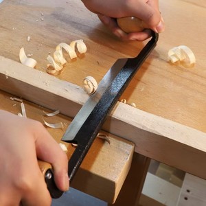 Grattoir <span class=keywords><strong>à</strong></span> bois, rabot droit manuel, coupe-écorce, outil de rabotage - Product Image 4