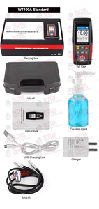 Kỹ thuật số xách tay siêu âm độ dày mét BT thiết bị điện tử 4 số 7 pin ánh sáng sản phẩm điện tử 1 năm, 1 năm - Product Image 5