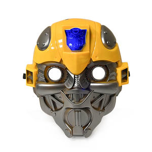 Máscara de superhéroe de plástico, máscara de superhéroe iluminada, <span class=keywords><strong>casco</strong></span> de capitán araña <span class=keywords><strong>Iron</strong></span> Man, máscara Led, fiesta de Halloween, Cosplay - Product Image 4