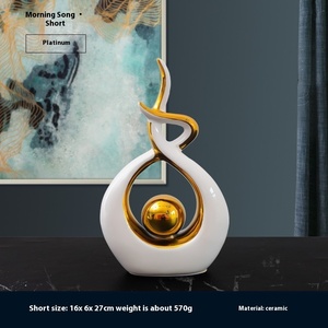 Ornements <span class=keywords><strong>de</strong></span> meuble TV <span class=keywords><strong>de</strong></span> luxe moderne Bai Jinbao Blue Morning Song, figurine contemporaine pour <span class=keywords><strong>salon</strong></span>, <span class=keywords><strong>décoration</strong></span> <span class=keywords><strong>de</strong></span> Pâques pour la maison - Product Image 6