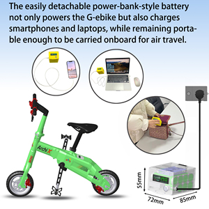 Vélos électriques urbains sans chaîne de 10 pouces, vélo électrique <span class=keywords><strong>junior</strong></span> à assistance électrique pour la ville - Product Image 5
