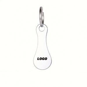 Llavero con ficha para carrito de compras personalizado por el fabricante - Product Image 1