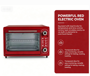Multi-Function Pizza Bread Cake Baking Convection Toaster Oven Electric Household 22L Capacity for Restaurant Kitchen Home - Product Image 3