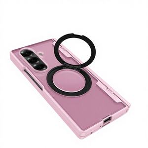 Funda para Samsung <span class=keywords><strong>Galaxy</strong></span> Z Fold 6/7, Híbrida de TPU+PC, Magnética, con Soporte Metálico, Protección Completa de Bisagra y Soporte Integrado para <span class=keywords><strong>S</strong></span> Pen - Product Image 2