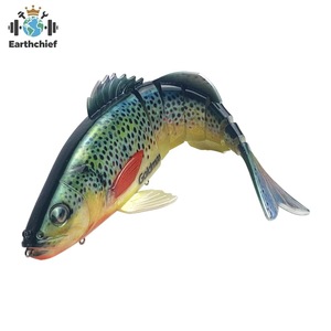 Leurre de pêche en mer 380mm 450g, grand, multi-sections, articulé, pour <span class=keywords><strong>brochet</strong></span>, brochette, <span class=keywords><strong>brochet</strong></span> géant, <span class=keywords><strong>brochet</strong></span> dur, basrock, ton. - Product Image 3