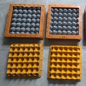 Moules universels pour cartons d'œufs ZT - Pour petites productions Zengtuo 295*295 mm - Plateaux à œufs en plastique à 30 alvéoles à faible coût - Prix abordable - Product Image 1