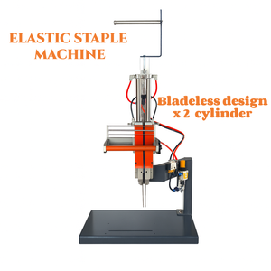 Machine à agrafes élastiques semi-automatique pneumatique VNS avec composants à engrenages, nouvelle emballage en bois pour jouets, quincaillerie et outils - Product Image 6