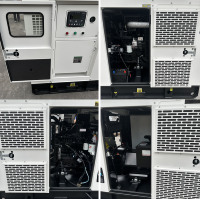 Generador Diésel Cummins Industrial de 350KVA 280kva, 6 Cilindros, Refrigerado por Agua, Marco Abierto, ATS, 1800 RPM, Arranque por Corriente Continua