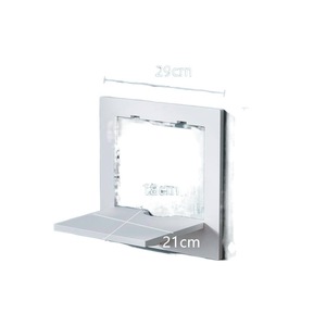 No-drill bedside <b>shelf</b>, flower <b>rack</b>, creative living room partition, bedroom wall hanging <b>rack</b>, wall <b>shelf</b>, wall decoration - Product Image 5