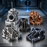 Pièces métalliques imprimées en 3D, prototypage rapide haute précision en 3 jours