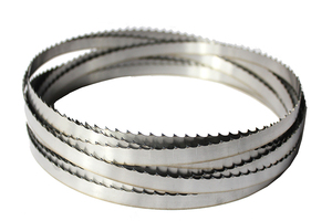 Lame per seghe a nastro per la <span class=keywords><strong>lavorazione</strong></span> del legno in materiale bimetallico importato vendita calda per il taglio di seghe a nastro per legno duro e metallo - Product Image 2