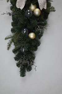 พู่ห้อยรูปหยดน้ำตาเทียมสำหรับตกแต่งคริสต์มาสดีไซน์ตามสมัยนิยม - Product Image 5