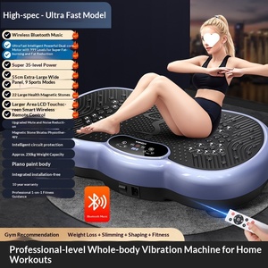 Titreşim Makinesi Egzersiz Ritmik Tembel Fitness Evde Kullanım Kilo Kaybı Yağ Yakma İnce Bel ABS Malzeme - Product Image 3