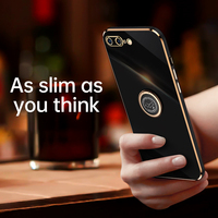 Étuis de téléphone portable de luxe couverture souple en TPU protéger le téléphone portable Tpu maintenir pour Iphone 8 7 Plus accessoires de téléphone portable
