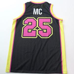 ชุดเสื้อบาสเก็ตบอลกางเกงขาสั้นแบบใส่กลับด้านได้สำหรับฤดูร้อนชุดปักโลโก้ขนาดใหญ่พิเศษ - Product Image 1