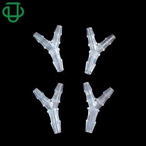 Adaptateurs et connecteurs de réduction de tuyau d'eau/d'air en plastique transparent PC de haute qualité 4,0 x 4,0 x 4,8 mm de type Y - Product Image 5