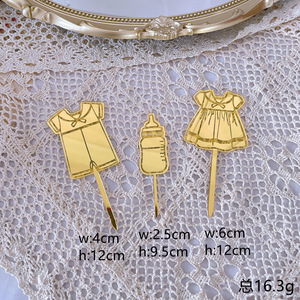 Decorazione della <span class=keywords><strong>torta</strong></span> di cottura del Laser acrilico marcatura <span class=keywords><strong>torta</strong></span> decorazione per ragazzi e ragazze festa Topper <span class=keywords><strong>torta</strong></span> - Product Image 6