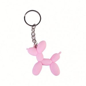 Promotional <b>Bubble</b> <b>Balloon</b> Dog Keychain Doll PVC Soft Rubber Jewelry Gift Accessories Wholesale Keyholders - Product Image 3
