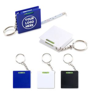 Cinta Métrica Miniatura con Llavero, Indicador de Nivel, Cinta Métrica de Acero de 3 Pies, Anillo para Llavero, Herramienta Utilitaria para Manualidades - Product Image 6