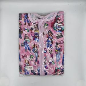 Kotak Misteri Pakaian Bambu Siap Kirim Piyama Bayi Bambu Serat Bambu Baju Tidur Bayi Beritsleting dengan Kaki Terpisah Romper Bermotif Karakter - Product Image 4