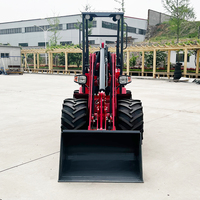 CE-zertifizierter H-180 Frontlader mit Allradantrieb, Miniradlader für Erdbewegungsarbeiten zu verkaufen