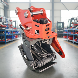 Scie à serrage hydraulique JINKE pour excavatrice |   <span class=keywords><strong>Grappin</strong></span> de débroussaillage robuste pour l'exploitation forestière et le défrichement des terres - Product Image 1