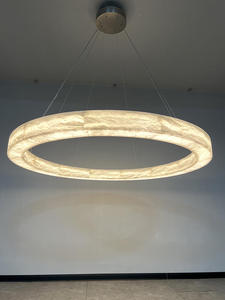 New Contemporary Hanging <b>Lighting</b> Elegant Calcite Fixture Alabaster Marble <b>Chandelier</b> Other Home Decoration <b>Chandeliers</b> Other Ot - Product Image 2