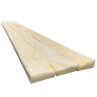 Laine de verre pré-découpée insonorisante et imperméable en fibre de verre R188 80 mm pour murs à ossature bois en Amérique du Sud