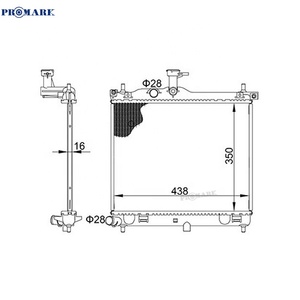25310-0X000 25310-0X200 Hyundai I10 1.1 Crdi <span class=keywords><strong>Mt</strong></span> Radiateur - Product Image 2