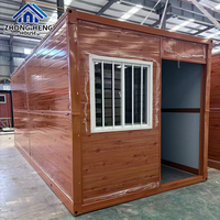 Contenedor Plegable Modular Prefabricado de Alta Resistencia de 20 pies, Panel Sándwich de Acero, Diseño Moderno para Almacén