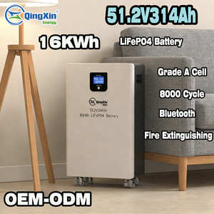 Batterie de stockage d'énergie domestique solaire au lithium LiFePO4 8000 cycles 10kWh 15kWh 16kWh 20kWh 32kWh 48V 51.2V 300Ah 314Ah 628Ah - Product Image 1