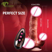 Vibrador de Dildo Grande con Calefacción para Mujeres, Estimulación Anal, del Clítoris y del Punto G, Juguetes Sexuales para Adultos, Venta al Por Mayor de Fábrica