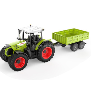 DoubleE 1/16 <span class=keywords><strong>RC</strong></span> <span class=keywords><strong>Farmer</strong></span> Tractor camión volquete 2,4G <span class=keywords><strong>RC</strong></span> agrícola basculante remolque modelo ingeniería coche Juguetes - Product Image 3