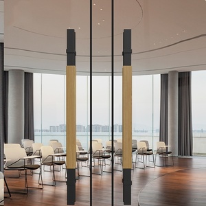 Poignée de <span class=keywords><strong>porte</strong></span> longue en acier inoxydable pour <span class=keywords><strong>porte</strong></span> de bureau en verre moderne personnalisée, idéale pour salle de réunion, poignée de traction grande taille pour <span class=keywords><strong>porte</strong></span> en <span class=keywords><strong>bois</strong></span> - Product Image 3