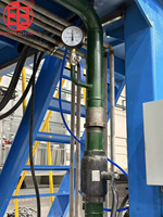 Machine de fabrication de barres de cuivre par coulée continue