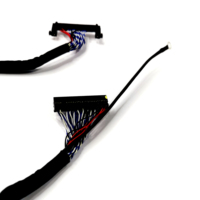 OEM LVDS-Kabel 20 30 60 50 51 Pins für LCD-Panel Sony Samsung LVDS-Kabel Flex 40 Pin LVDS-Kabel