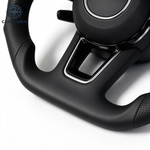 Volant sport en cuir/aluminium/carbone noir pour Audi B8/B9 A3/A4/A5/A6/A7/A8/Q5/Q7/Q8/TT/R8/S6/RS6/RS7/S7-RS3/RS4/RS5/Q3 - Product Image 6